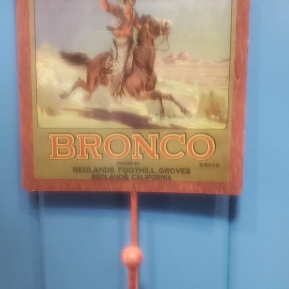 Coat/Hat Hook - 1940's Redlands Foothill Groves Print Ad - Metal Hook - Picture 2 of 8